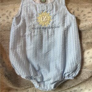 “You are My Sunshine” ☀️ smocked bubble